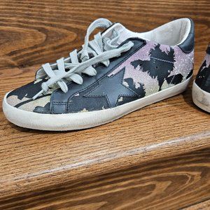 Golden Goose Deluxe Brand Superstar sneakers glitter palm
